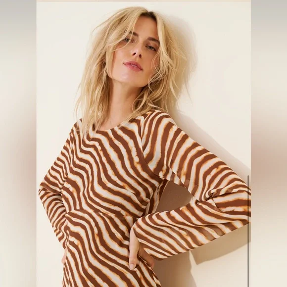 Valentina Long Sleeve Maxi Dress - Like new, only worn once - Picture 2 of 6